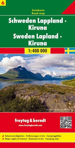 SWEDEN - LAPLAND - KIRUNA (SUECIA - LAPONIA) 1:400,000 *