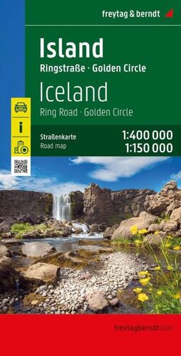 ISLANDE - ICELAND - ISLANDIA. 1:400,000 - 1:150.000 *