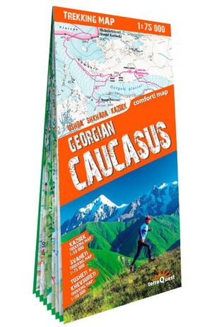 GEORGIAN CAUCASUS - GEORGIA CAUCASO 1:75,000 - 1:50,000 *