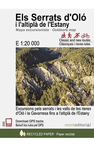 ELS SERRATS D'OLÓ I L'ALTIPLÀ DE L'ESTANY 1:20.000