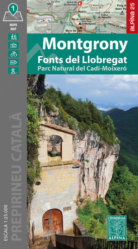 MONTGRONY- FONTS DEL LLOBREGAT 1:25,000