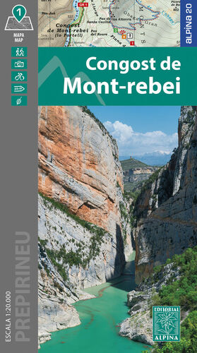 CONGOST DE MONT-REBEI    1:20,000