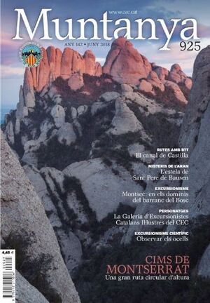 925 CIMS DE MONTSERRAT. REVISTA MUNTANYA