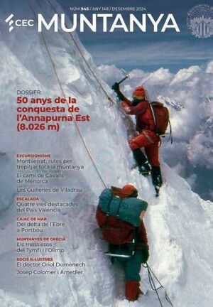 945. 50 ANYS DE LA CONQUESTA DE L'ANNAPURNA EST. REVISTA MUNTANYA